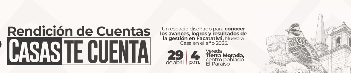 Rendición de Cuentas "Casas te cuenta".